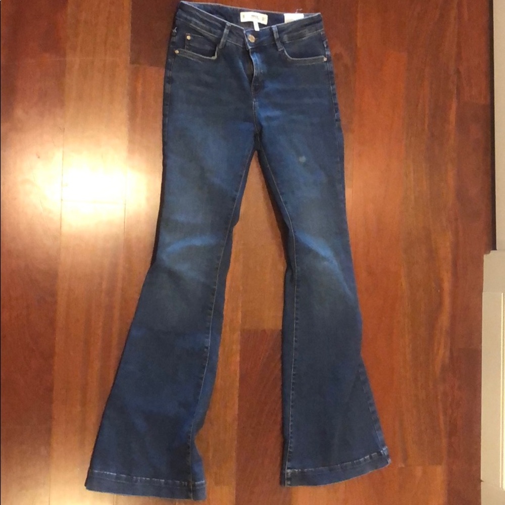Flared jeans